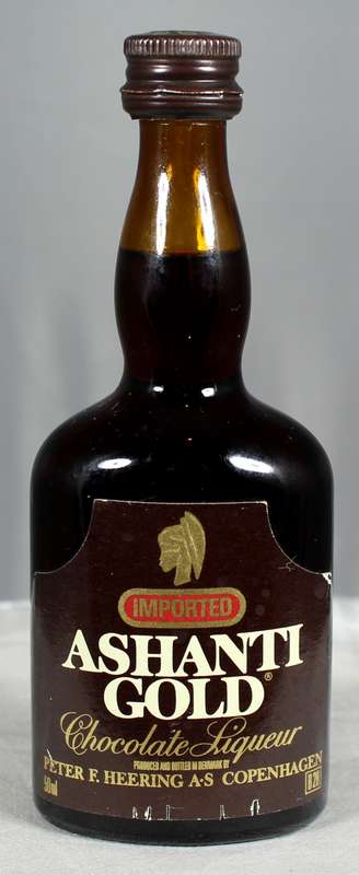 Mini liquor bottle - Ashanti gold - Chocolate liqueur