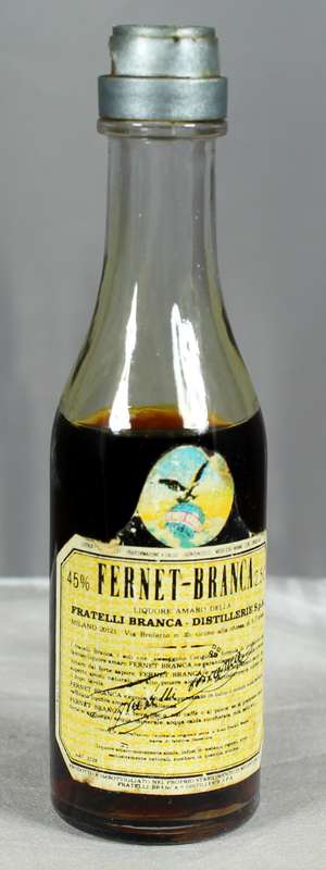 Mini liquor bottle - Fernet - Branca