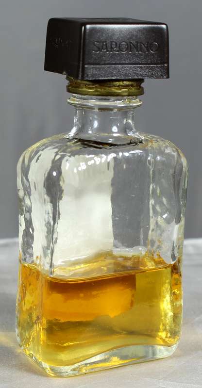 Mini liquor bottle - Amaretto - Saronno