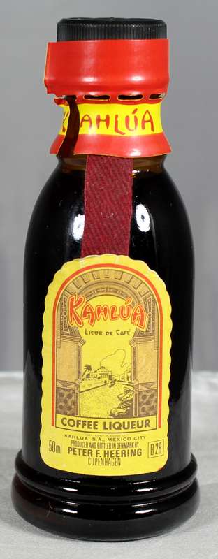 Mini liquor bottle - Kahlua