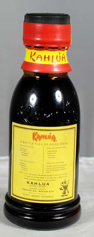 Mini liquor bottle - Kahlua