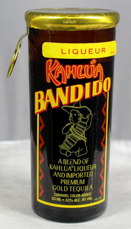 Mini liquor bottle - Kahlua - Bandido