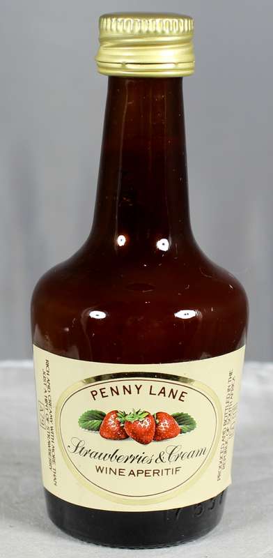 Mini liquor bottle - Penny Lane - Strawberries & cream