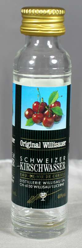 Mini liquor bottle - Schweizer - Kirsch wasser