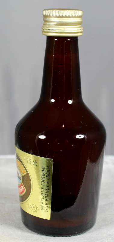 Mini liquor bottle - Cape Velvet cream