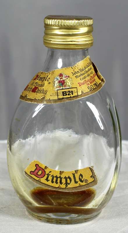 Mini liquor bottle - Dimple - Whisky
