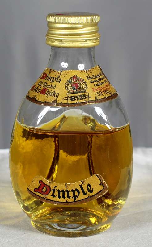 Mini liquor bottle - Dimple - Whisky