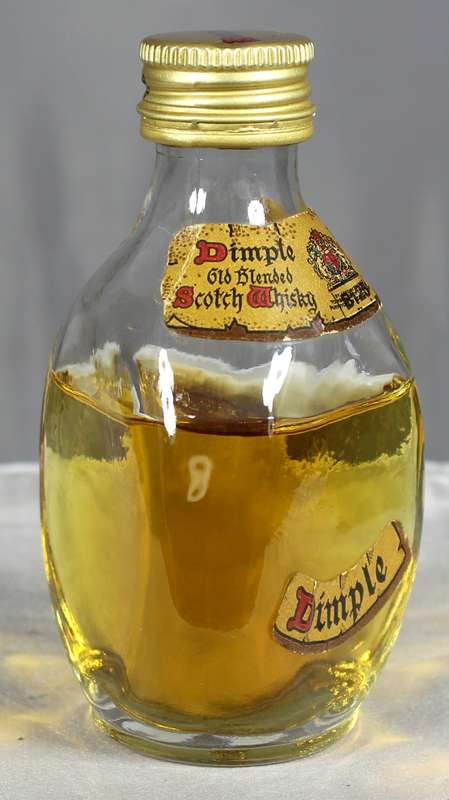 Mini liquor bottle - Dimple - Whisky