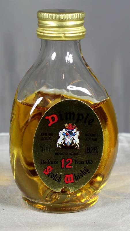 Mini liquor bottle - Dimple - Whisky