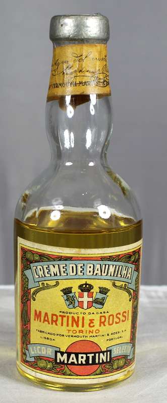 Mini Liquor Bottle - Martini & Rossi - Creme de Baunilha