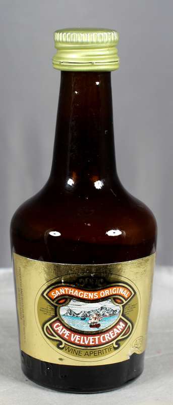 Mini Liquor Bottle - Santhagens - Cape Velvet cream