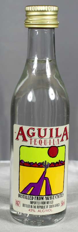 Mini liquor bottle - Aquila - Tequila