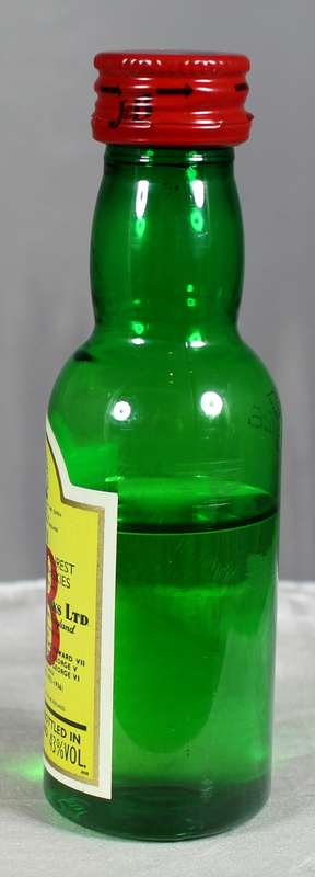 Mini liquor bottle - J&B whisky