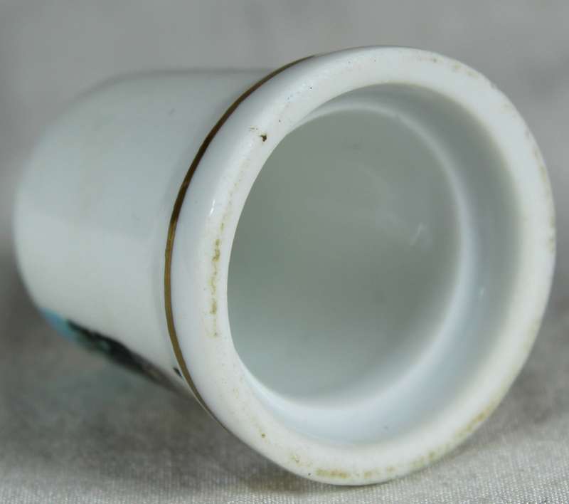 Bone China thimble - Benalmadena