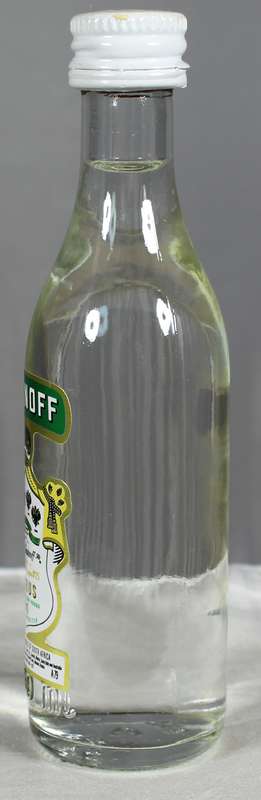 Mini Liquor Bottle - Smirnoff - Citrus vodka