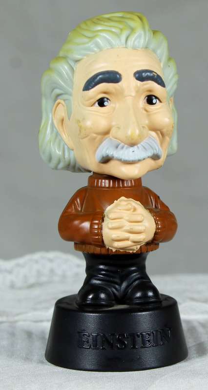 Einstein from McDonalds figurine (2009)