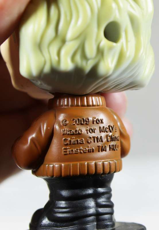 Einstein from McDonalds figurine (2009)