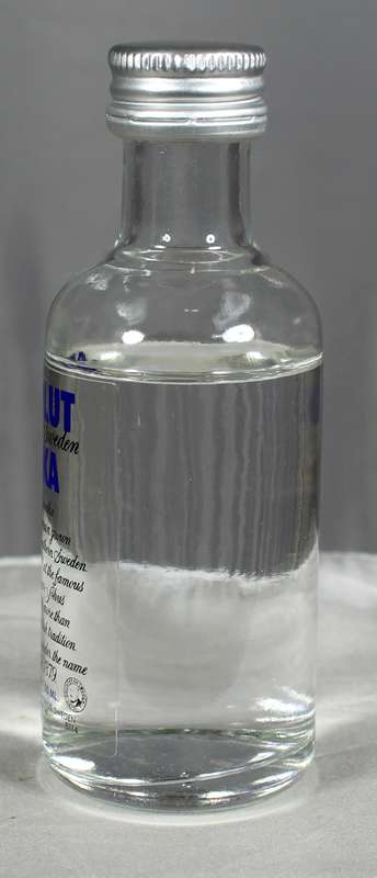 Mini Liquor Bottle - Absolut - Vodka