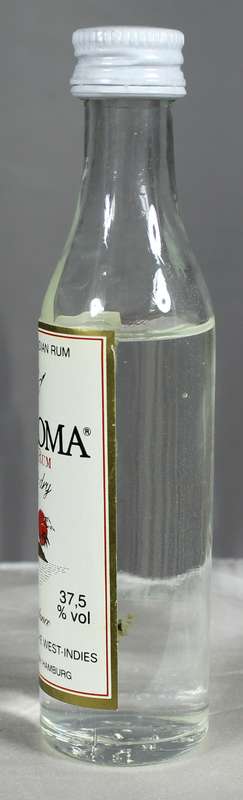 Mini liquor bottle - La Paloma - Rum