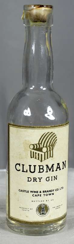 Mini liquor bottle - Clubman - Dry gin