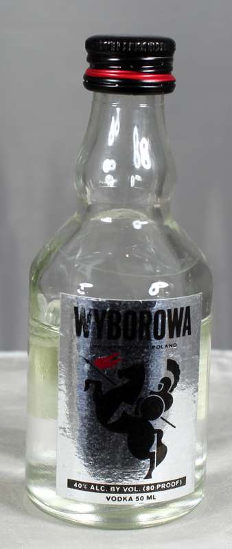 Mini liquor bottle - Wyborowa - Vodka