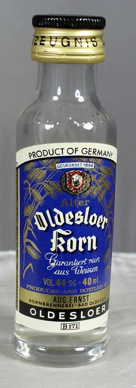 Mini liquor bottle - Alter Oldesloer - Korn