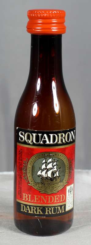 Mini Liquor Bottle - Squadron rum