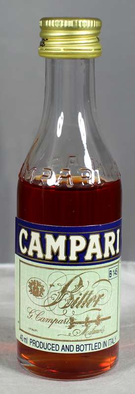 Mini Liquor Bottle - Campari bitter