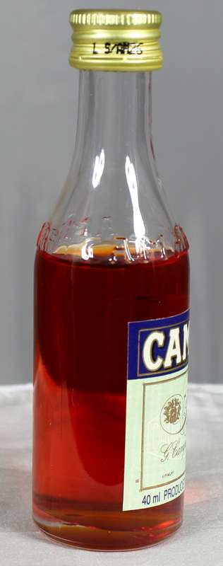 Mini Liquor Bottle - Campari bitter