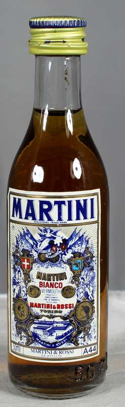 Mini Liquor Bottle - Martini - Bianco