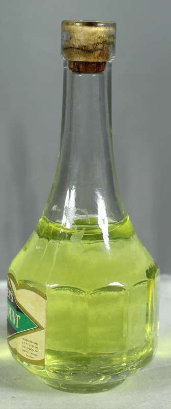 Mini Liquor Bottle - Gilbeys - Peppermint liqueur