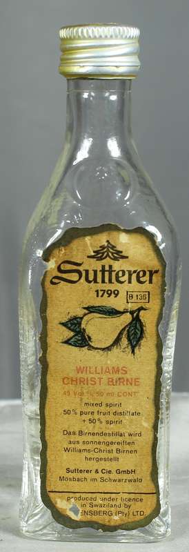 Mini Liquor Bottle - Stutterer