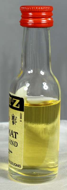 Mini Liquor Bottle - Spitz Diplomat - Weinbrand