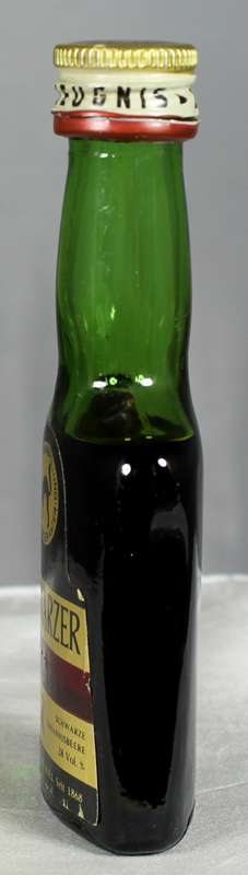Mini liquor bottle - Schwarzer Kater