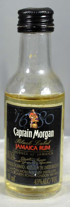 Mini Liquor Bottle - Captain Morgan - Jamaica rum