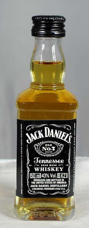 Mini Liquor Bottle - Jack Daniels - Old no7 whiskey