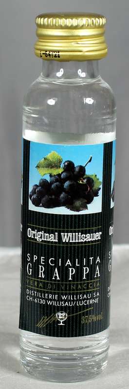 Mini Liquor Bottle - Willsauer - Grappa