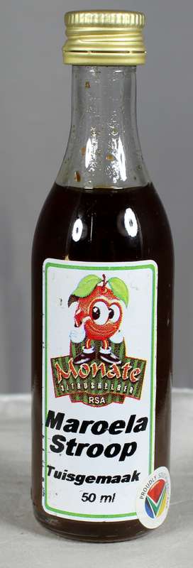 Mini liquor bottle - Maroela - Monate stroop
