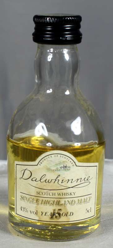 Mini Liquor Bottle - Dalwhinnie whisky