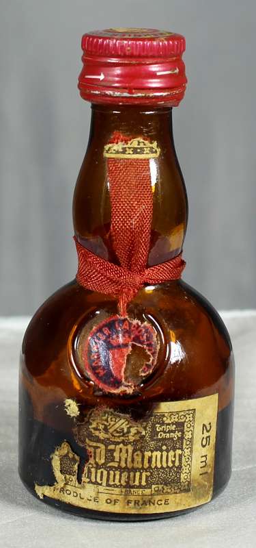 Mini liquor bottle - Marnier liqueur