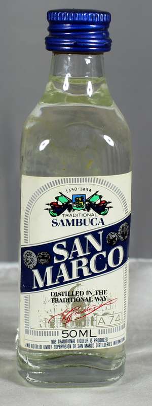 Mini liquor bottle - San Marco - Sambuca