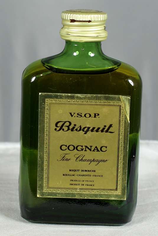 Mini liquor bottle - V.S.O.P - Bisquit - Cognac