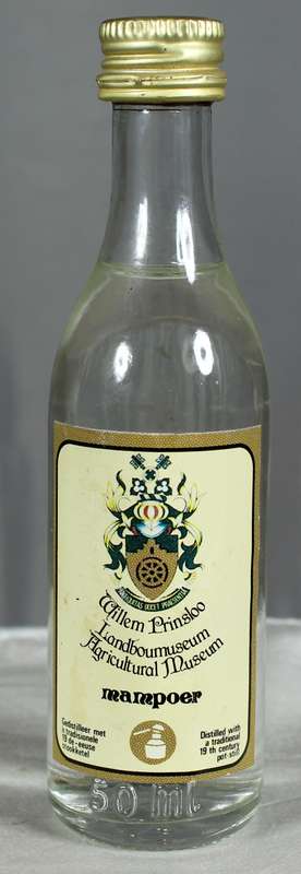 Mini liquor bottle - Willem Prinsloo - Mampoer