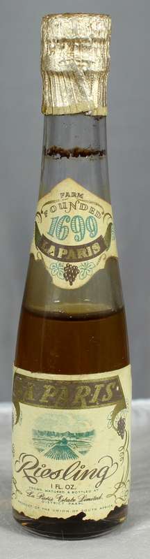 Mini liquor bottle - La Paris - Riesling