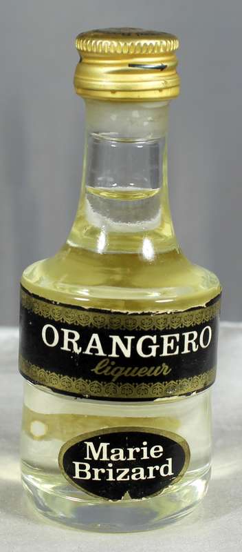 Mini liquor bottle - Marie Brizard - Orangero