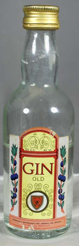 Mini liquor bottle - Old gin