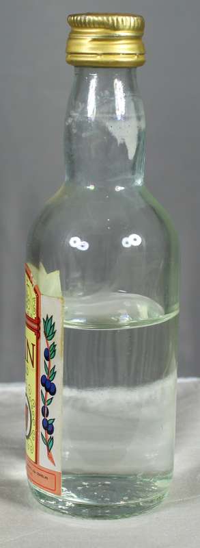 Mini liquor bottle - Old gin
