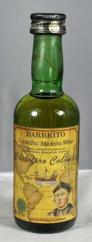 Mini liquor bottle - Barbeito Madeira wine