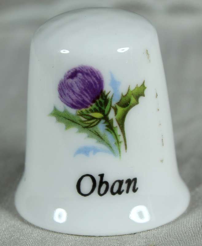 Bone China thimble - Oban