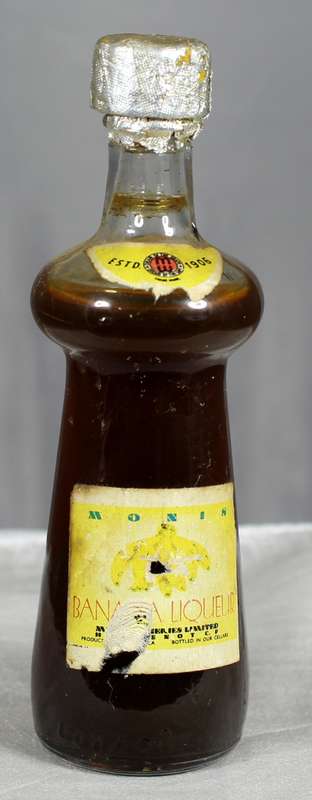 Mini liquor bottle - Monis - Banana liqueur